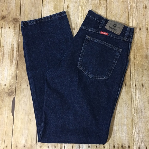 Wrangler Other - Wrangler Regular Fit 36 x 32 Dark Jean